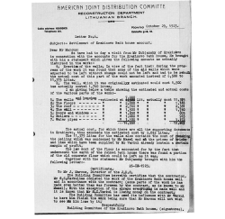 Settlement of Krakinovo Bath house Account