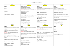 Term 1 - East Borough Primary School