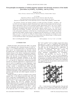 First-principles investigations of orbital magnetic moments and