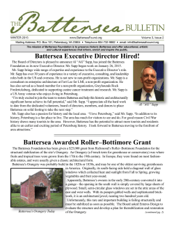 bulletin - Battersea Foundation