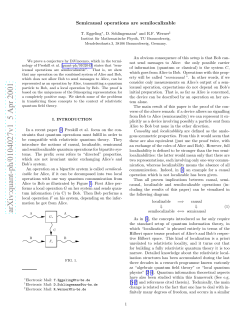 Semicausal operations are semilocalizable