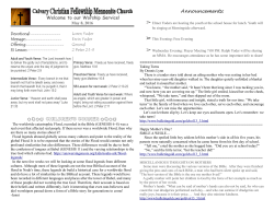 File - Calvary Mennonite Church