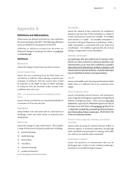 Definitions and Abbreviations