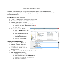 How to Save Your Training Results