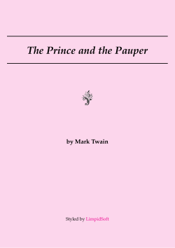 The Prince and the Pauper