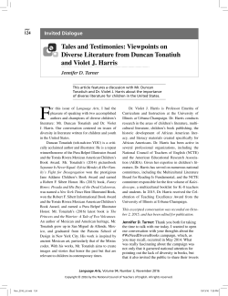 viewpoints on Diverse Literature from Duncan Tonatiuh and