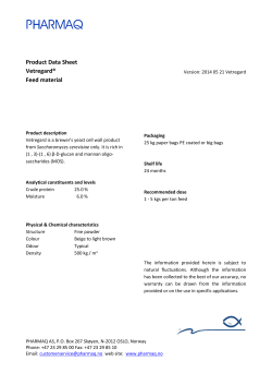 Product Data Sheet Vetregard