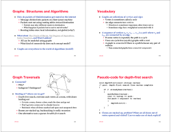 Graphs - CS.Duke