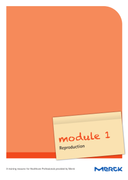 Fertility Module 01: Reproduction
