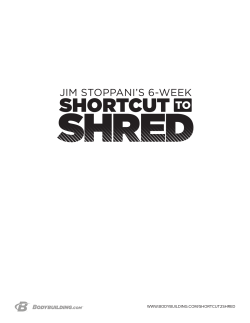 Shortcut To Shred Free E-Book!