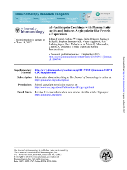 4 Expression Acids and Induces Angiopoietin