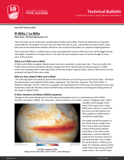 El Nino La Nina