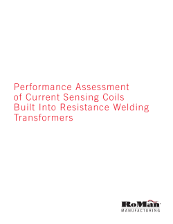 Performance Assessment of Current Sensing Coils Built Into