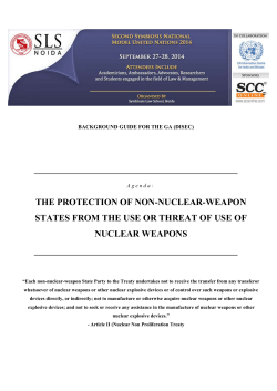 THE PROTECTION OF NON-NUCLEAR