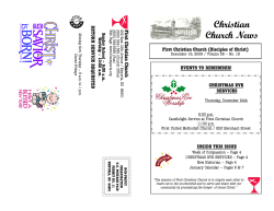 December 16, 2009 - First Christian Church, Emporia, Kansas