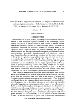 Some New Zealand indigenousinduced weeds and