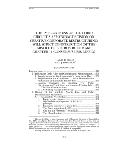 the implications of the third circuit`s armstrong decision on creative