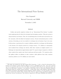 The International Price System