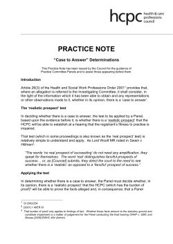 practice note