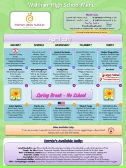 Spring Break - No School