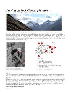Darrington Intro 2015 - Matt Perkins, climbing and sking pages