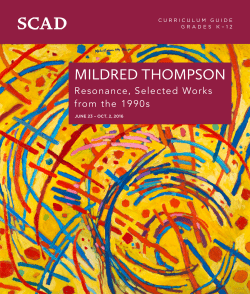 mildred thompson - SCAD Museum of Art