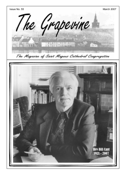 Rev Bill Cant 1921 - 2007