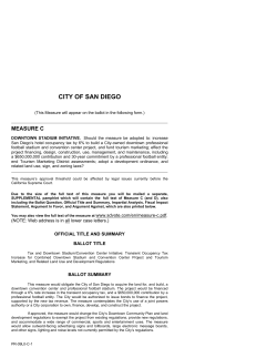city of san diego