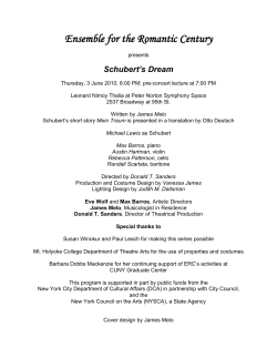 , 2010 - Ensemble for the Romantic Century