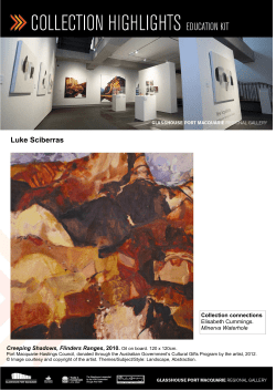 Creeping Shadows, Flinders Ranges, 2010.