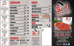 beverages breads sandwiches desserts sides
