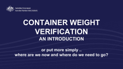 Consultation Draft Marine Order 42