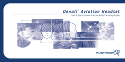 Denali® Aviation Headset
