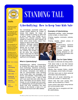 Cyberbullying - Ridge Community High School