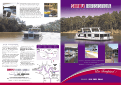 irresistible - simply irresistible houseboats home