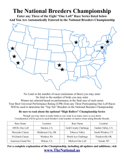 The National Breeders Championship 2-page
