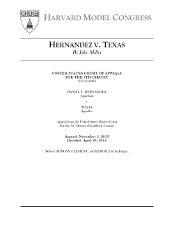 harvard model congress hernandez v. texas