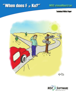 When F is not equal to Ku