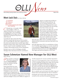 Meet Jack Dais by Nancy Murray Susan Schmetzer Named New