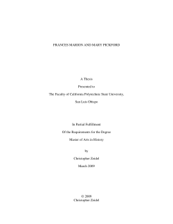 Frances Marion and Mary Pickford
