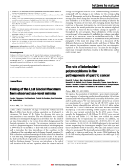Timing of the Last Glacial Maximum from observed sea