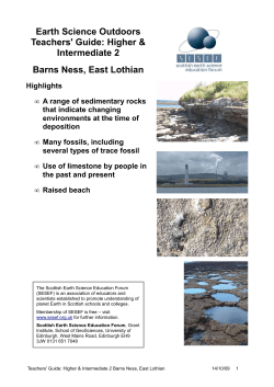 Earth Science Outdoors