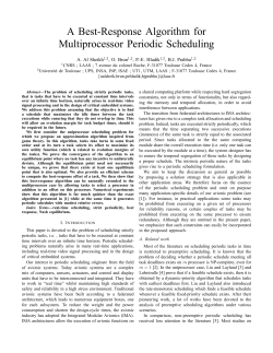 A Best-Response Algorithm for Multiprocessor Periodic