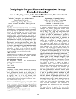 Designing to support reasoned imagination