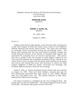 district court of appeal of the state of florida