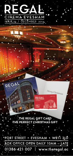 THE REGAL D...014 WEB - The Regal Cinema Evesham