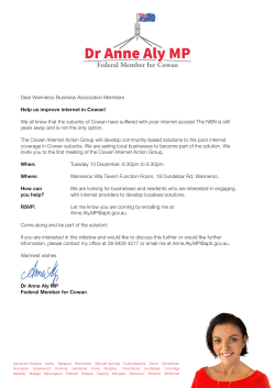 Internet Action Group Invitation