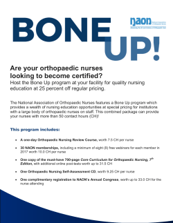 the Bone Up brochure