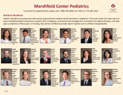 this pictorial - Marshfield Clinic