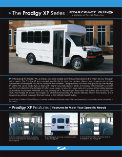 The Prodigy XP Series